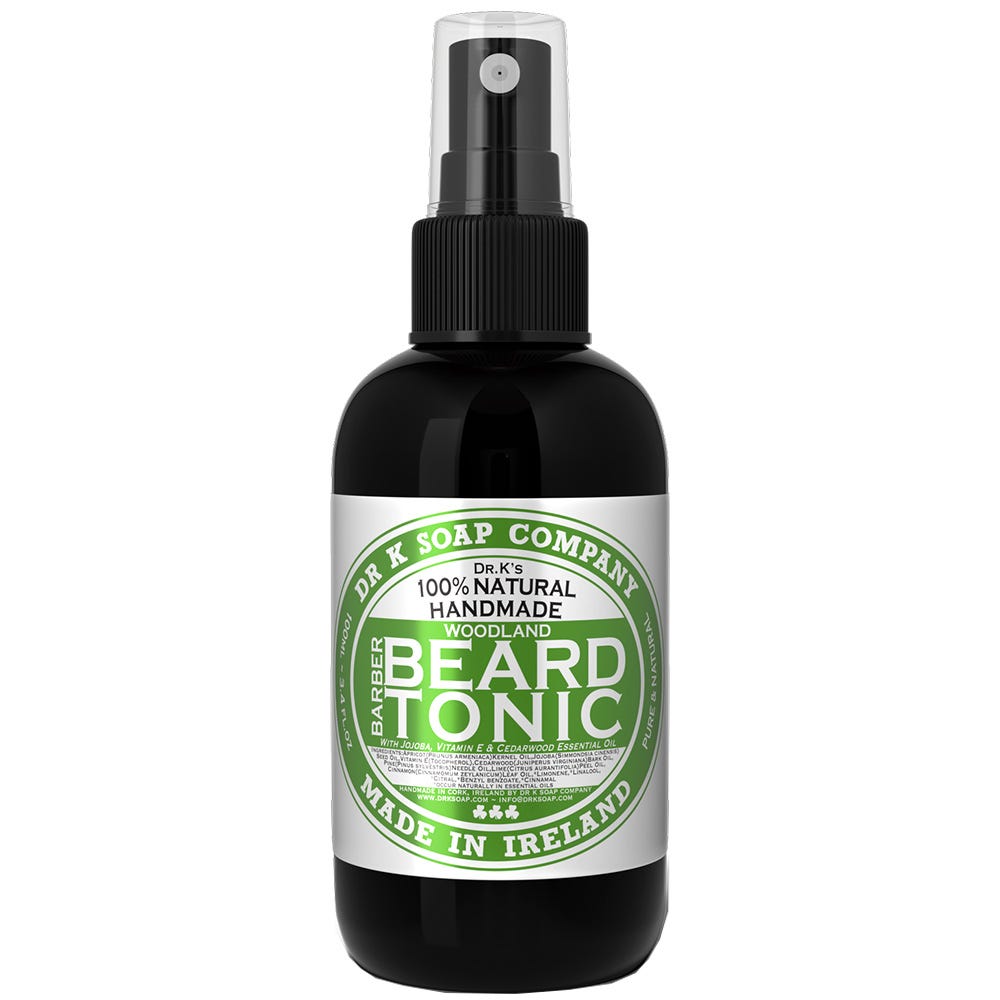 Dr K Soap Company Beard Tonic Woodland Spice Barber Size With Pump 100 ml