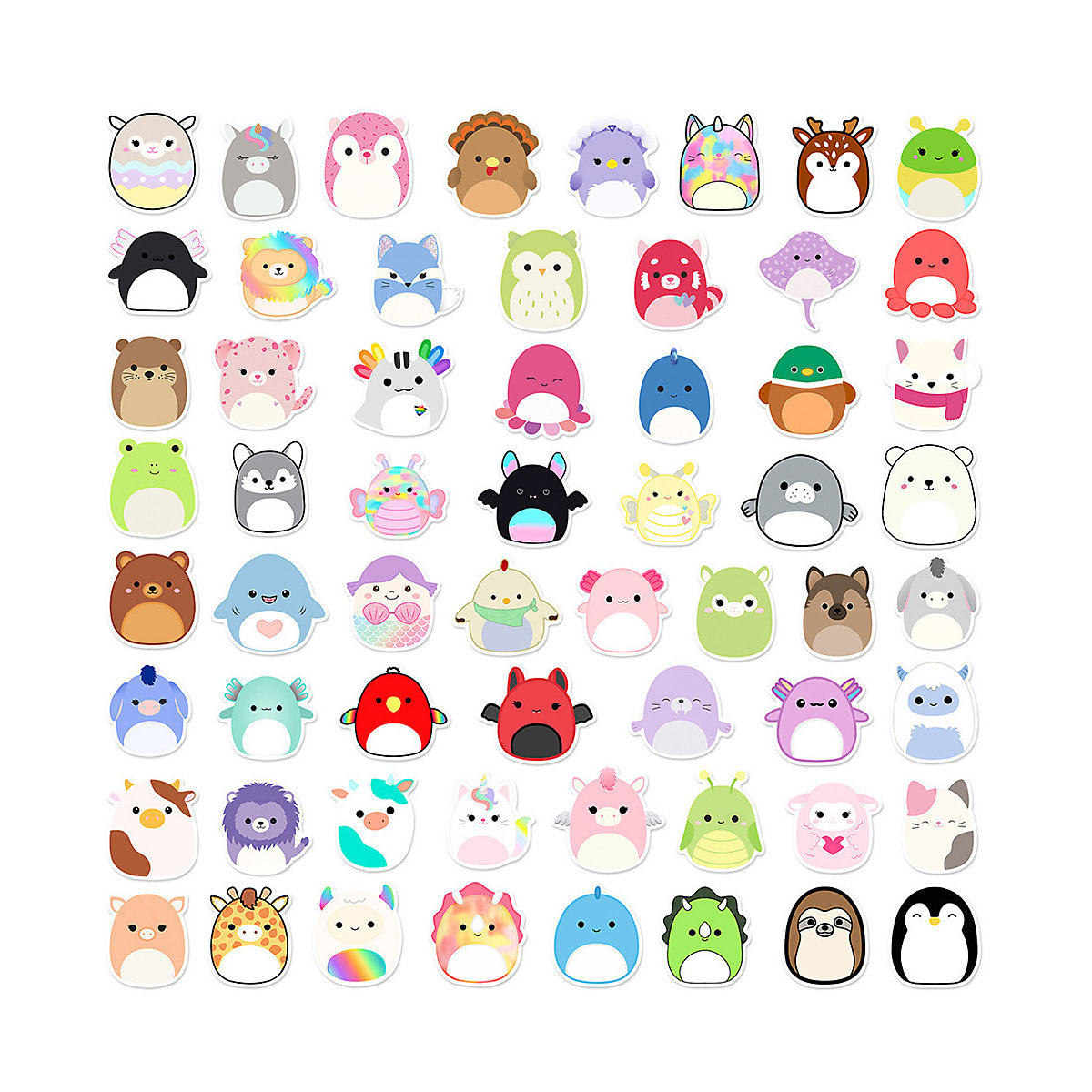 frler Aufkleber Sticker Set Tier,60 Stück Sticker für Kinder