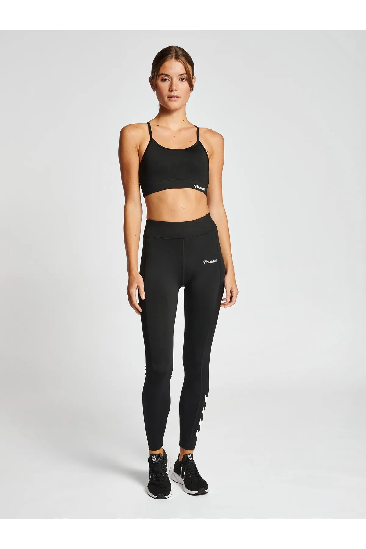 hummel  Sport-BH - Schwarz - Lizenzartikel