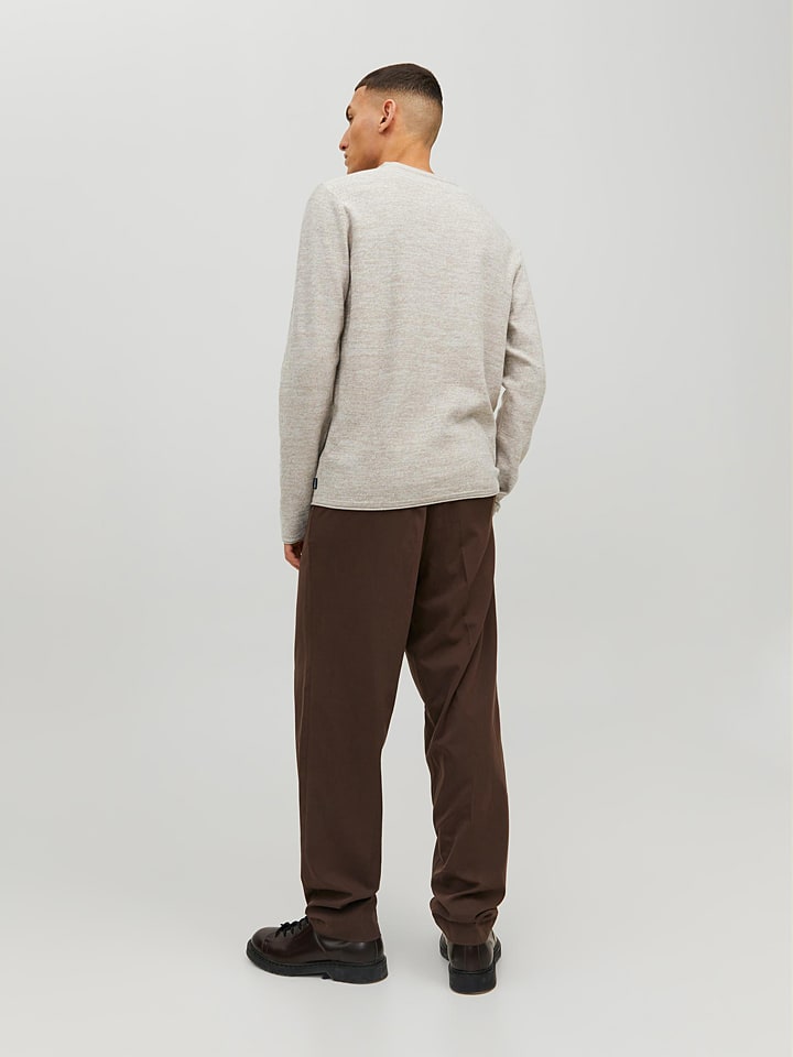 Jack & Jones Pullover in Beige günstig kaufen