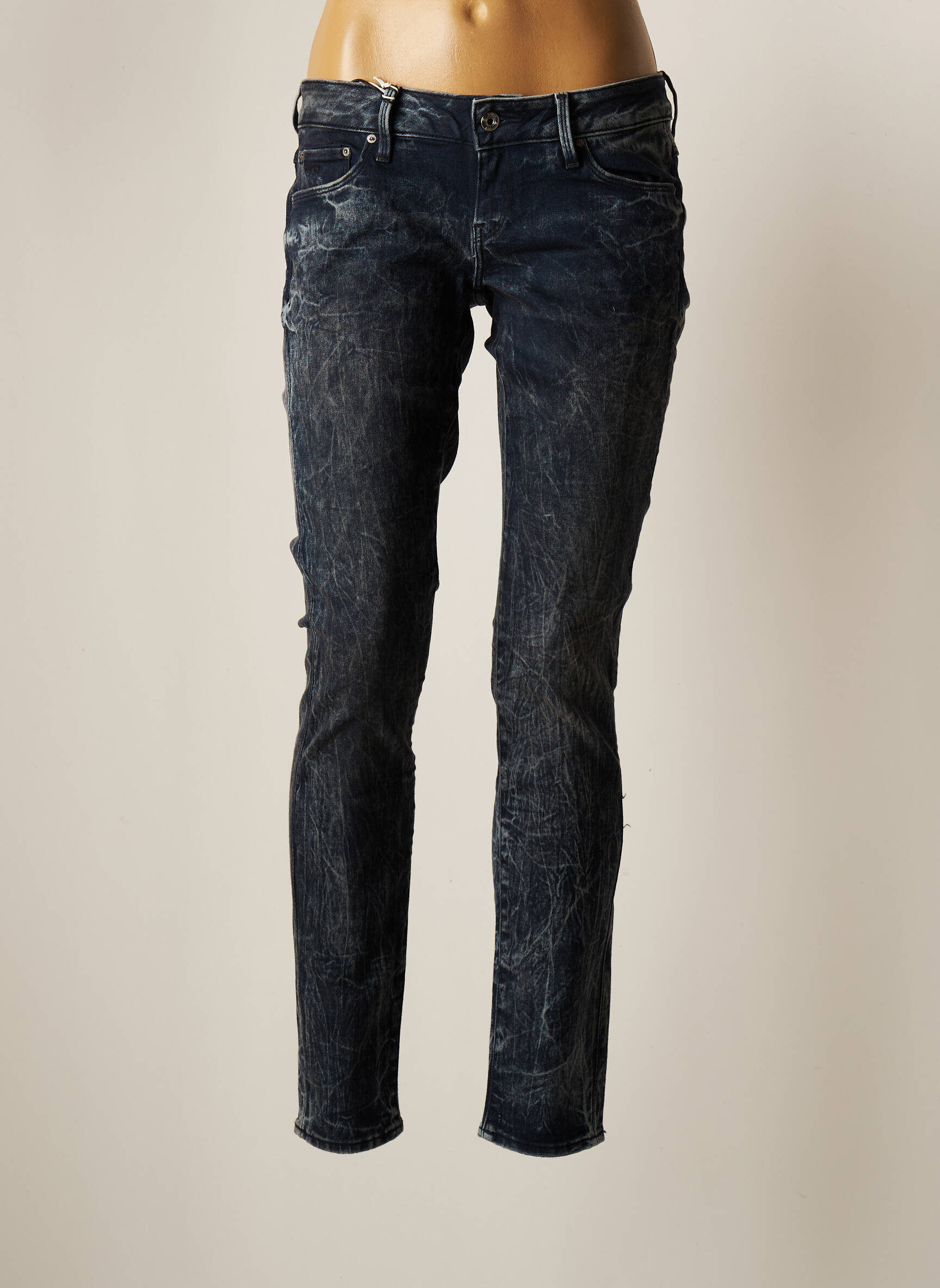 G Star Jeans Coupe Slim Femme couleur bleu