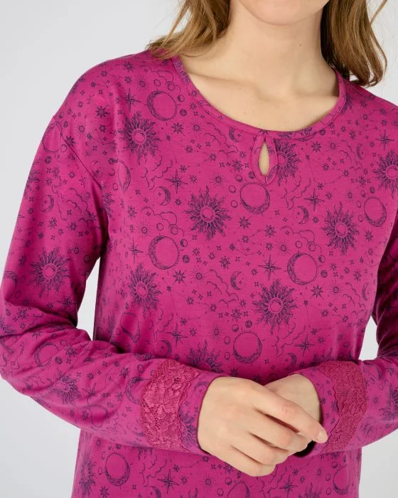 Chemise de nuit maille jersey Thermolactyl