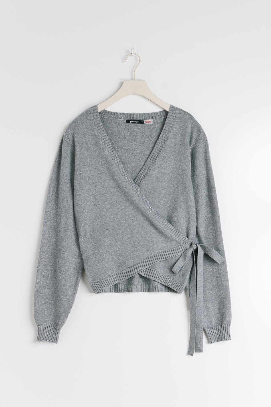 Homewear wrap cardigan