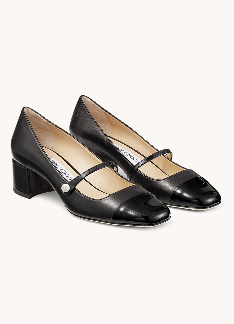 Jimmy Choo Elisa 45 pumps laget av lammeskinn