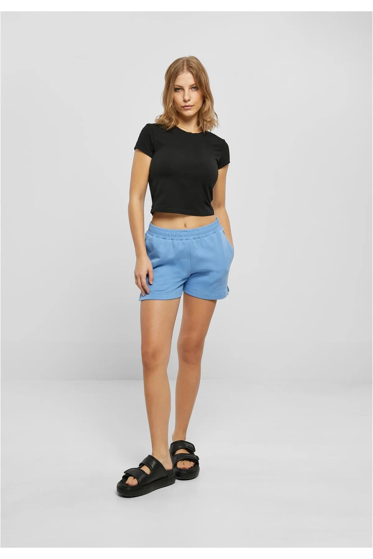 Urban Classics  Damen Ladies Organic Cotton Terry Shorts