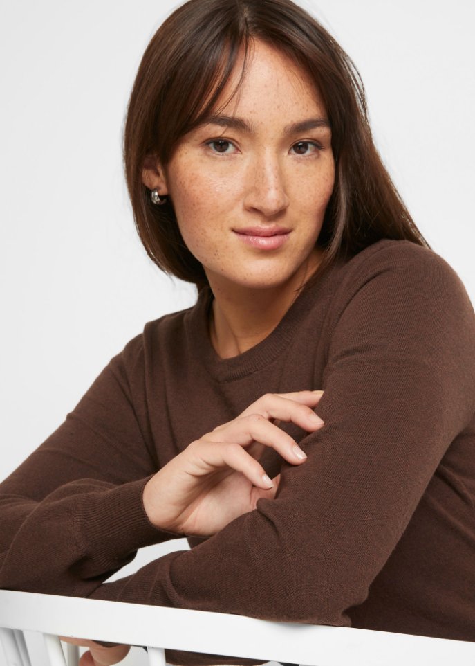 Strickkleid aus recycelter Baumwolle