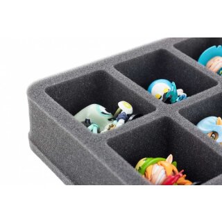 50 mm Half-Size Schaumstoff für 8 große Krosmaster Figuren