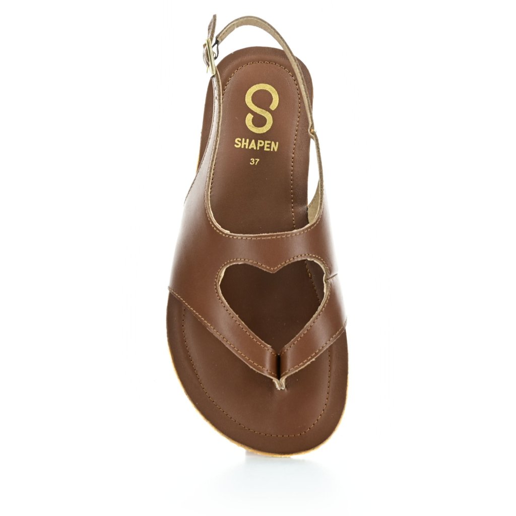 Shapen Mai 2.0 Brown Barfußsandalen