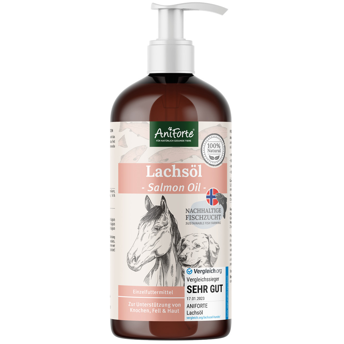 Aniforte Ergänzungsfutter & Aufzucht Aniforte Lachsöl 1 Liter