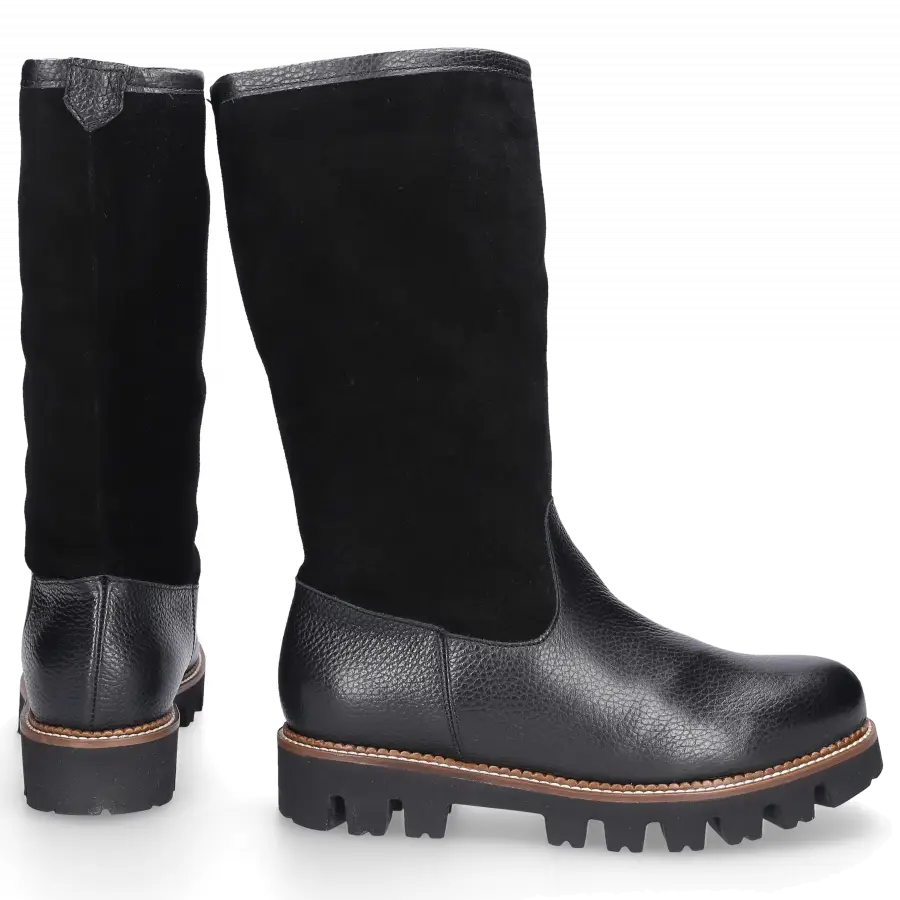 EN AVANT - Stiefel 7652/B Kalbsleder - schwarz