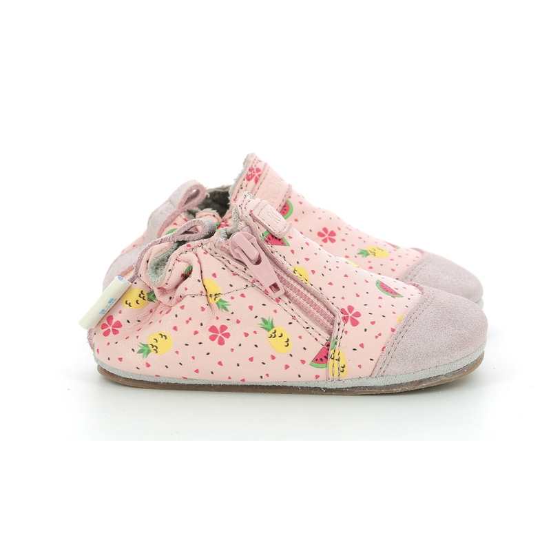 Chaussons cuir Fruity Day