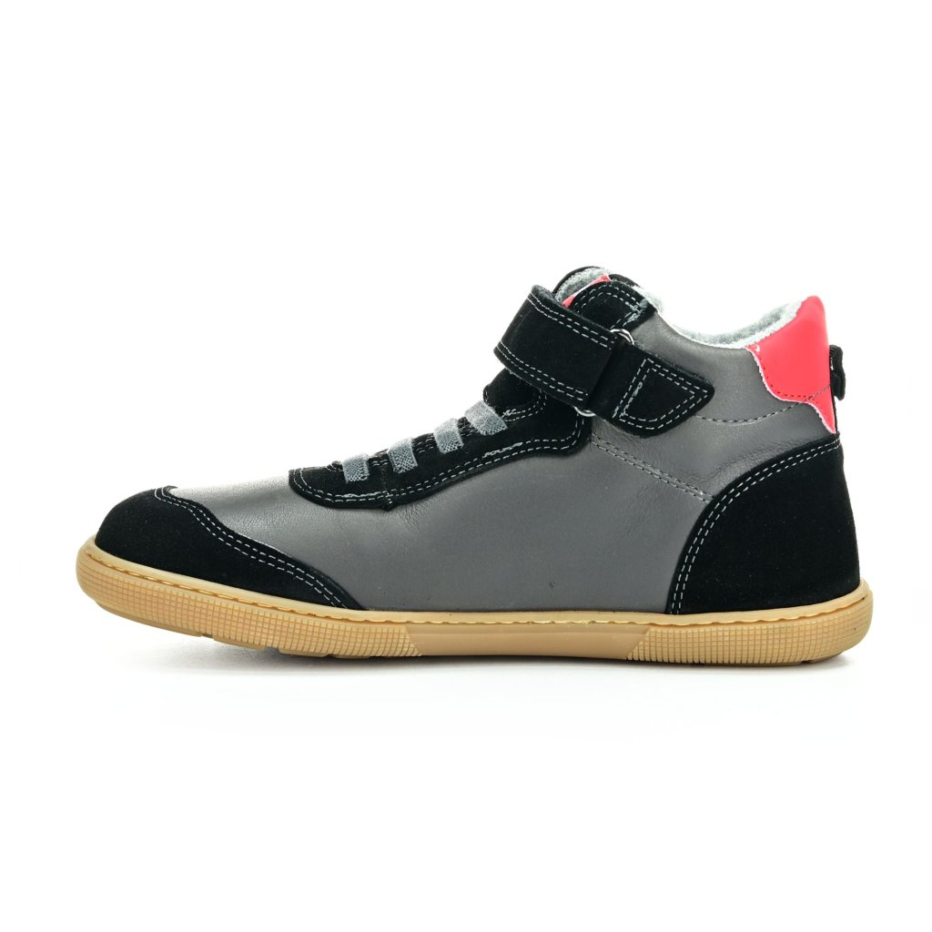 Koel4kids Devo Tex Print Merin Black Winter-Barfußschuhe
