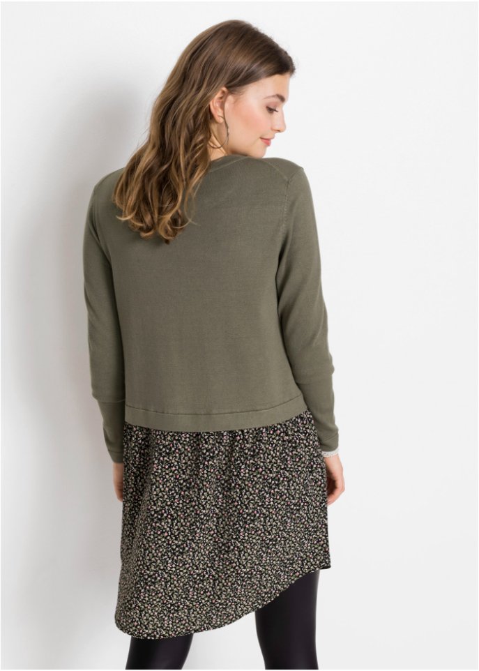 Pullover mit Rockansatz