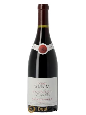 Vougeot 1er Cru Clos de La Perrière Monopole Bertagna  2016 - Lot de 1 Bouteille