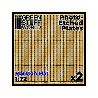 ** % SALE % ** Messing-Tiefdruckbleche - Sandblech Marston Mats 1:72 (2)