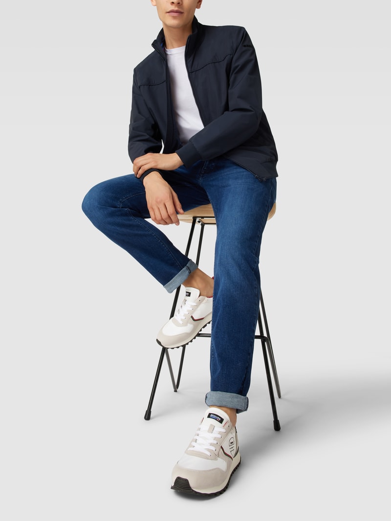 Sneaker im Colour-Blocking-Design Modell 'DIXON' in weiß