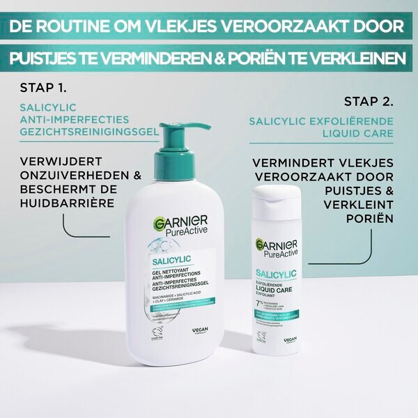 Garnier PureActive Salicylic Exfoliërende Liquid Care 120ml