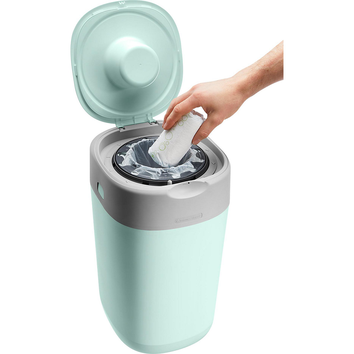 Tommee Tippee Windeleimer Twist & Click Sangenic, grün