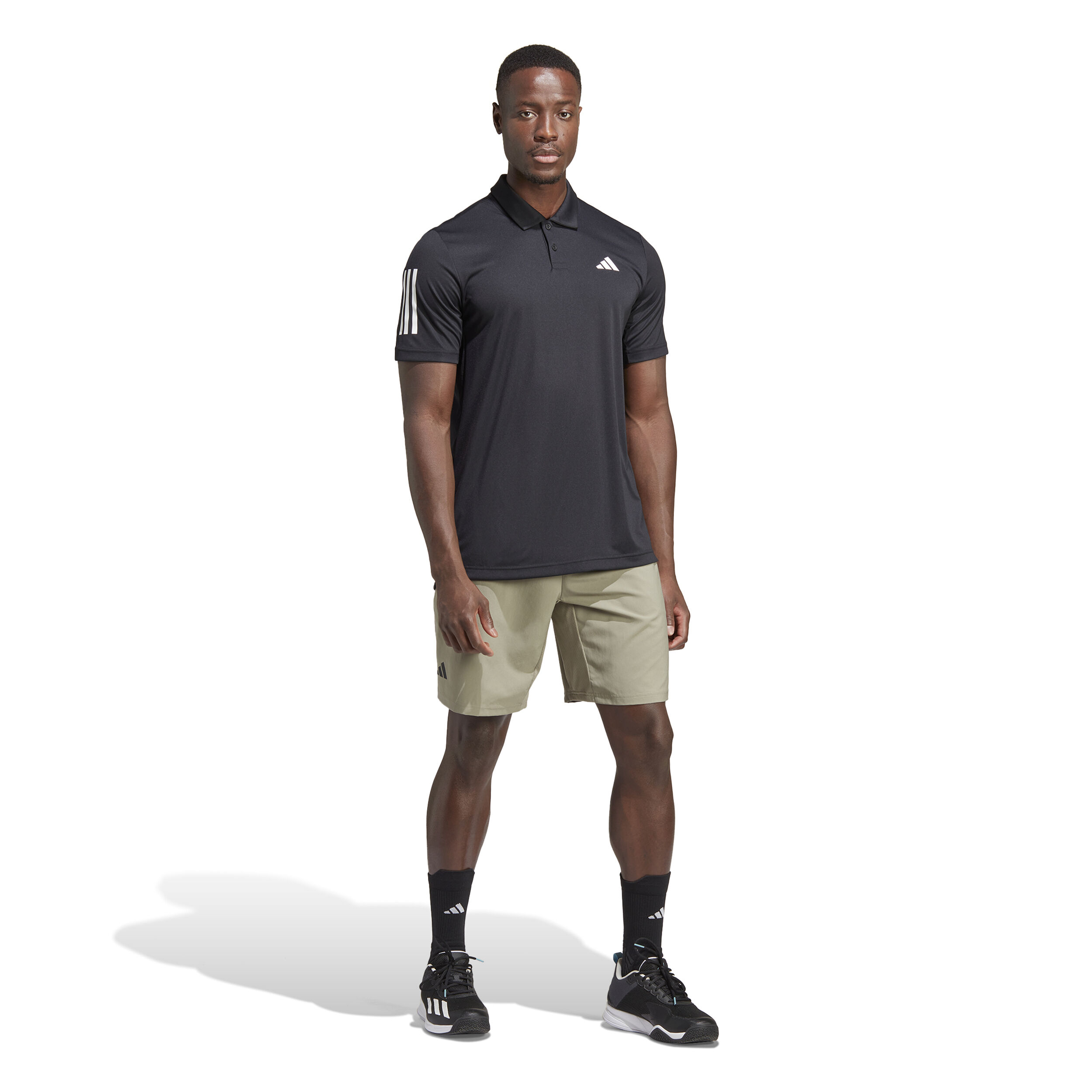 Polo Herren - Schwarz, Weiß