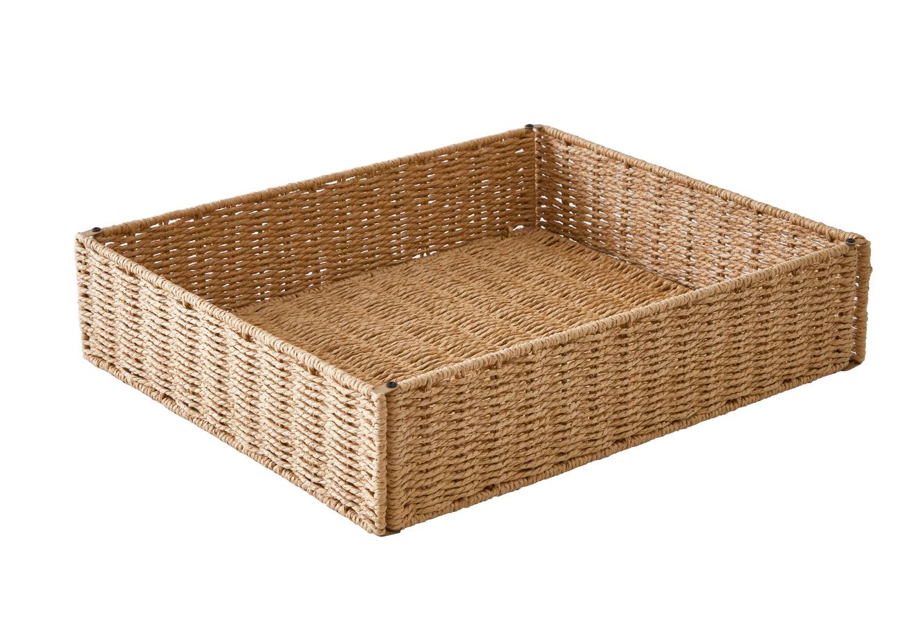 Vertbaudet Aufbewahrungskorb für Baby Wickeltisch - beige
