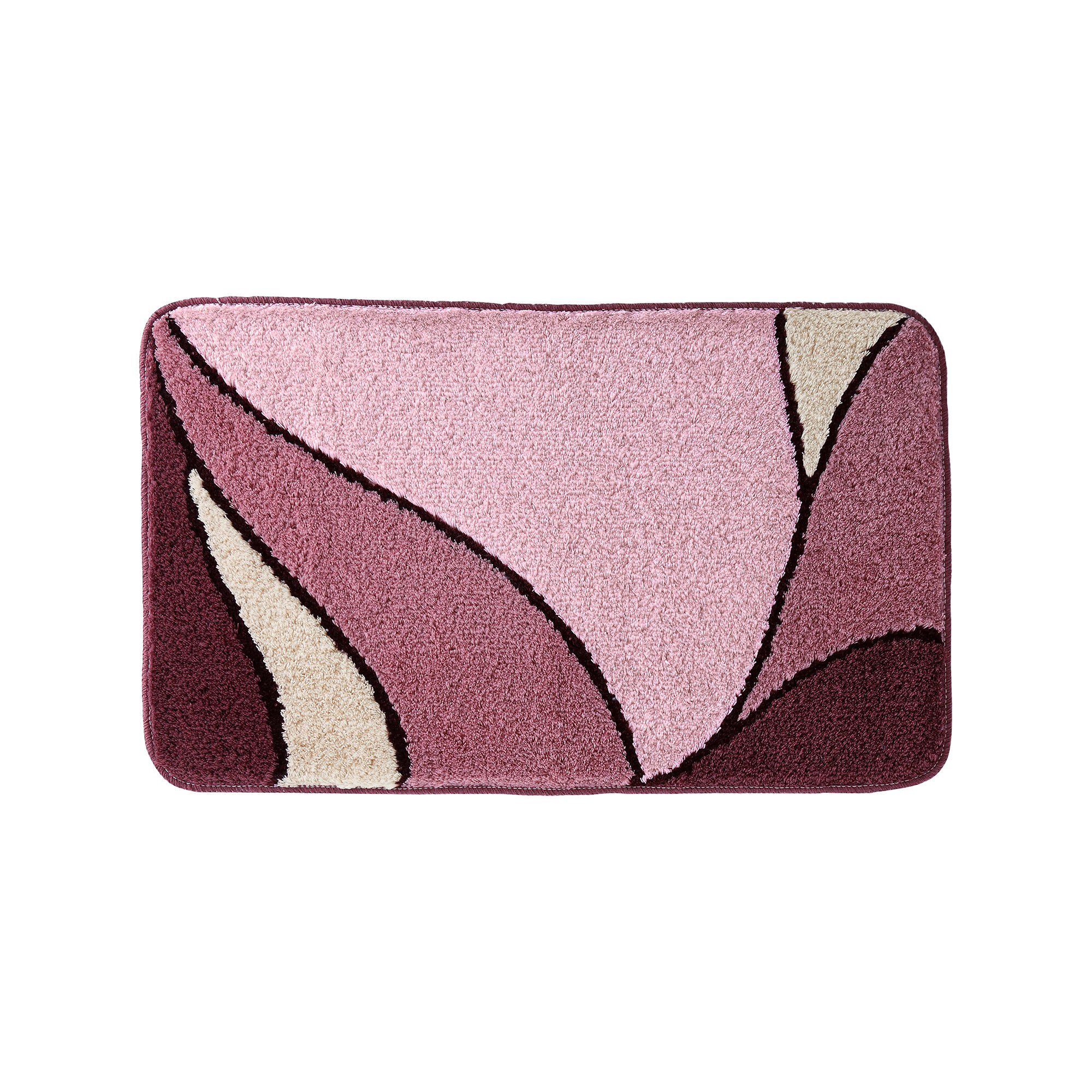 Tapis de bain motif végétal