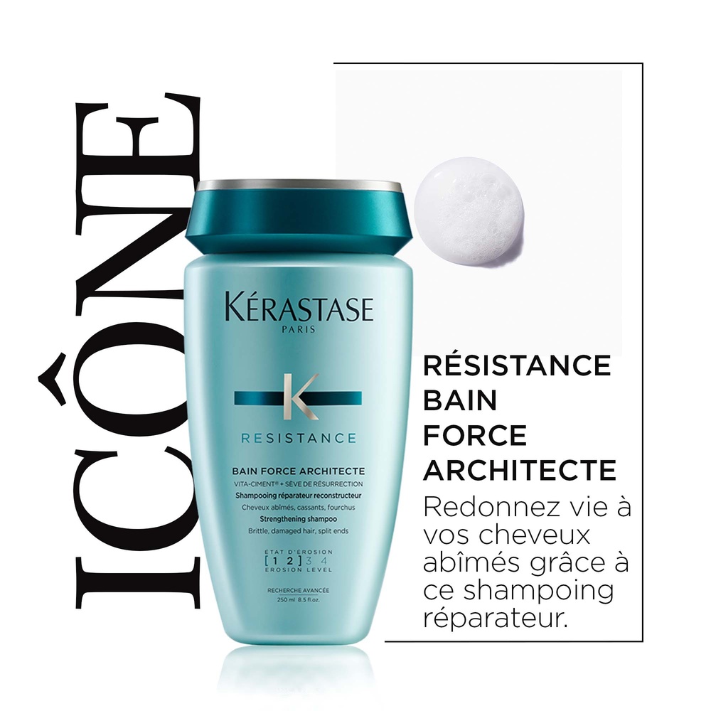 Kérastase Résistance Bain Force Architecte shampooing cheveux abimés