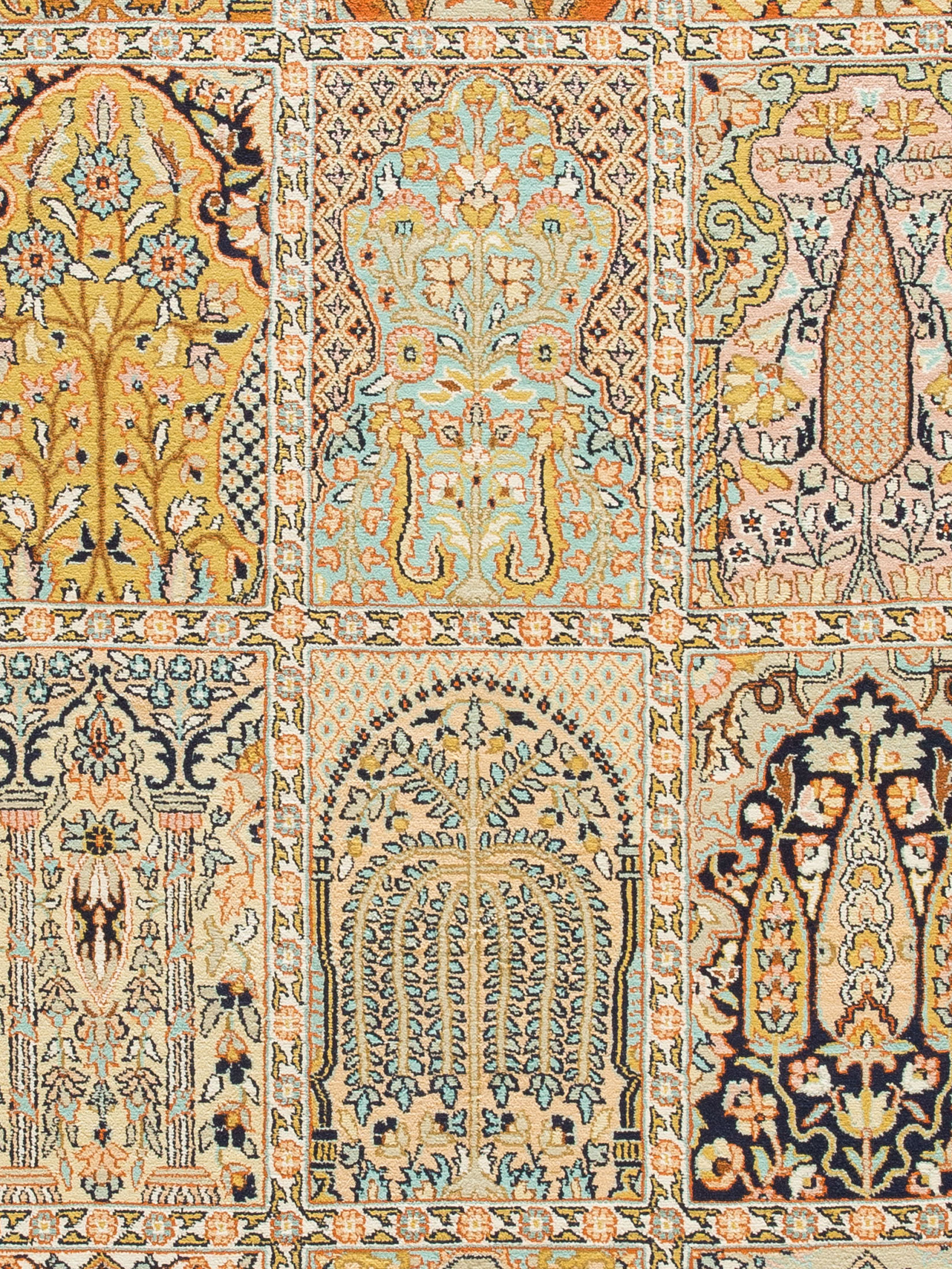 Kaschmir Seide 18/18 ca. 221 x 303 cm, Unikat / Einzelstück