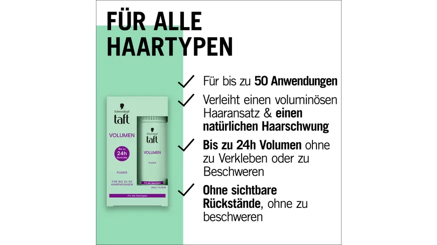 TAFT Volumen Puder 10 g Haltegrad 3 - mittlerer Halt 10 g