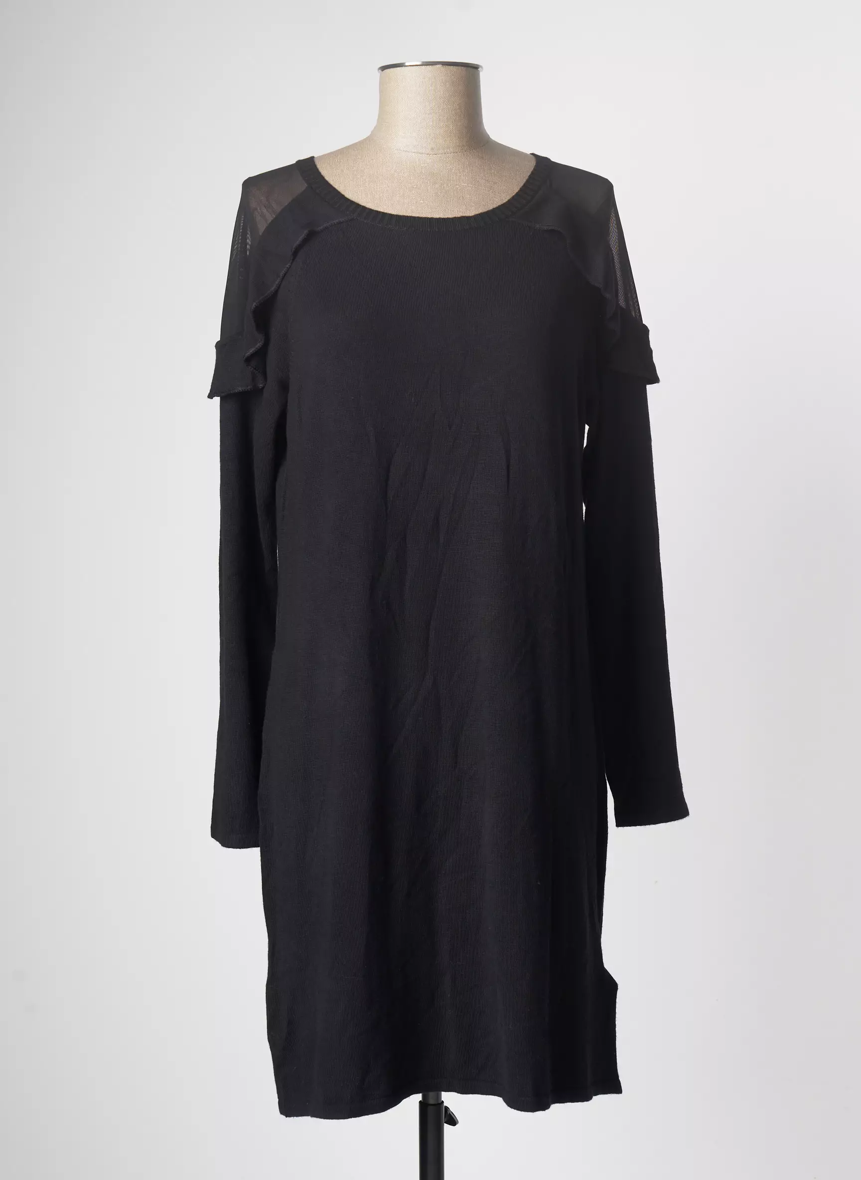 Only Robes Pulls Femme couleur noir