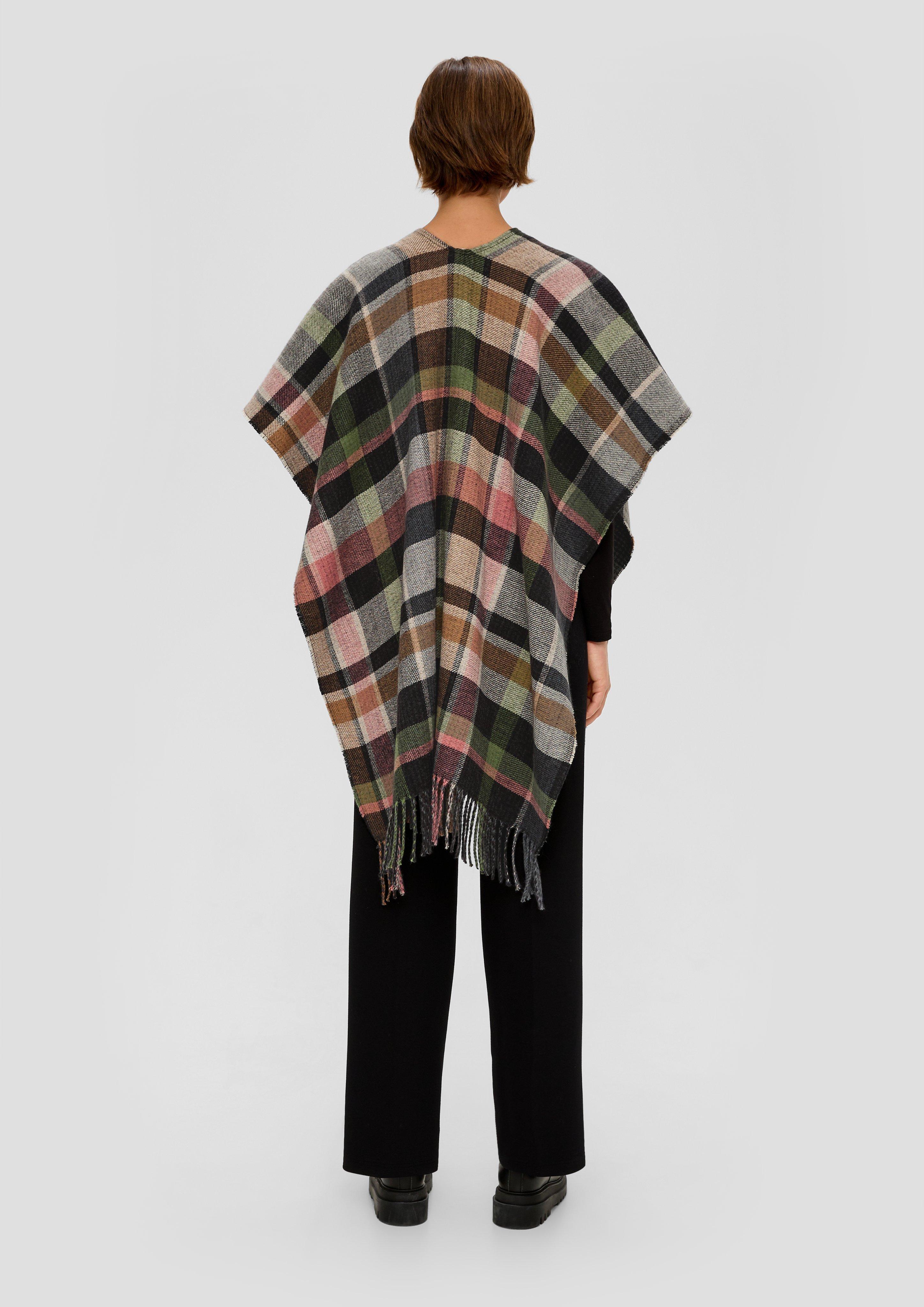 Poncho aus Baumwollmix  2136531-99N1