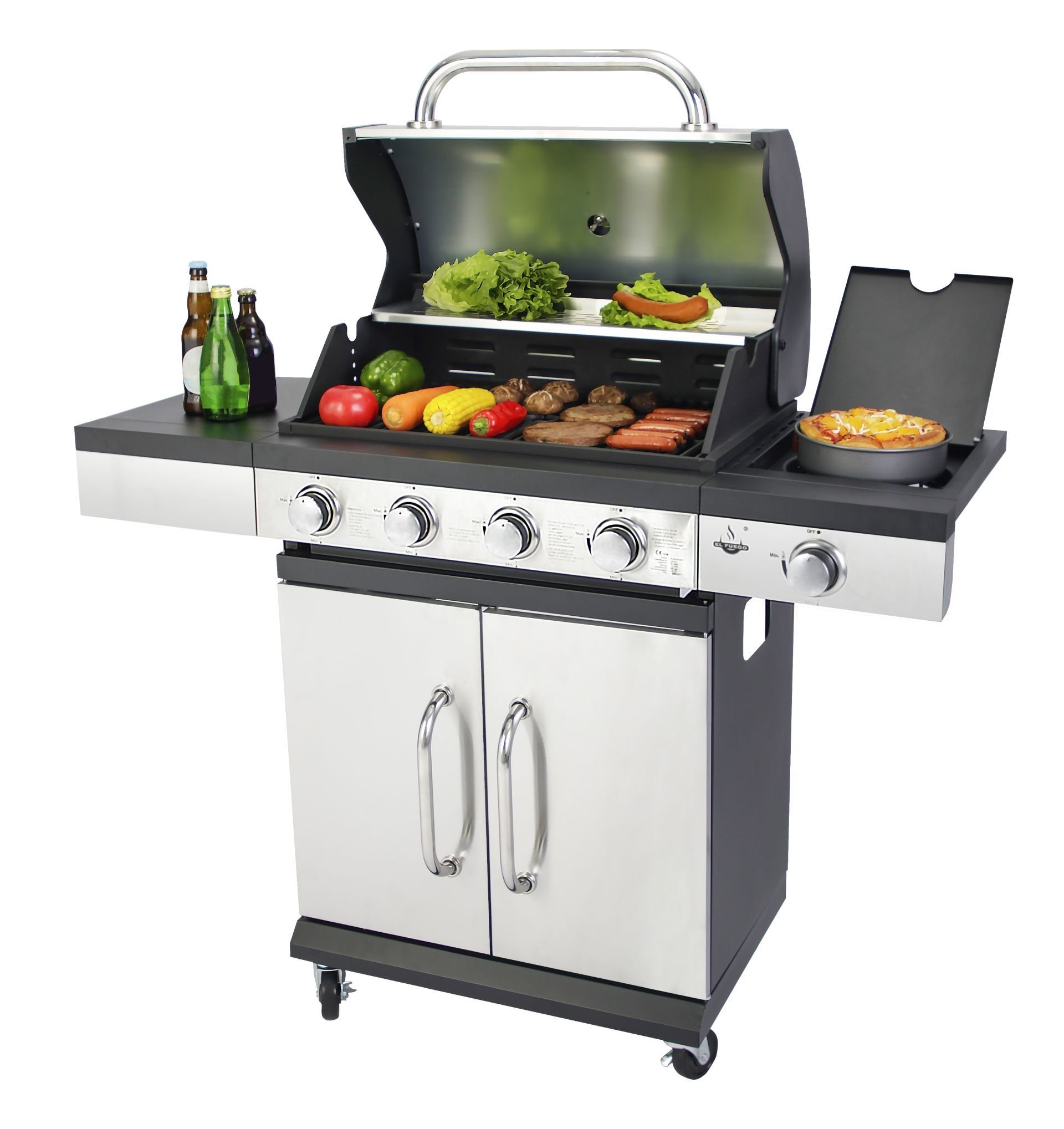 El Fuego Gasgrill AY0585, AY0585 Gasgrill 