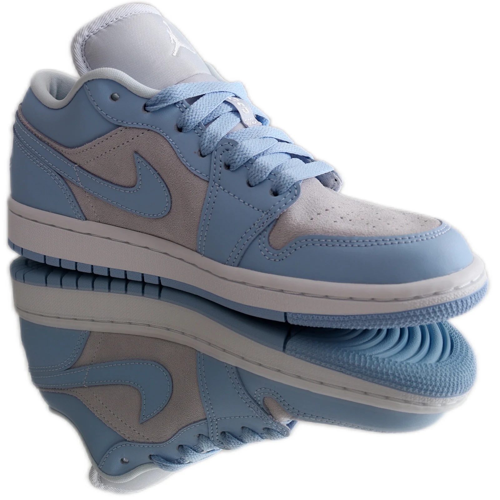 Jordan 1 Low Football Grey Aluminum