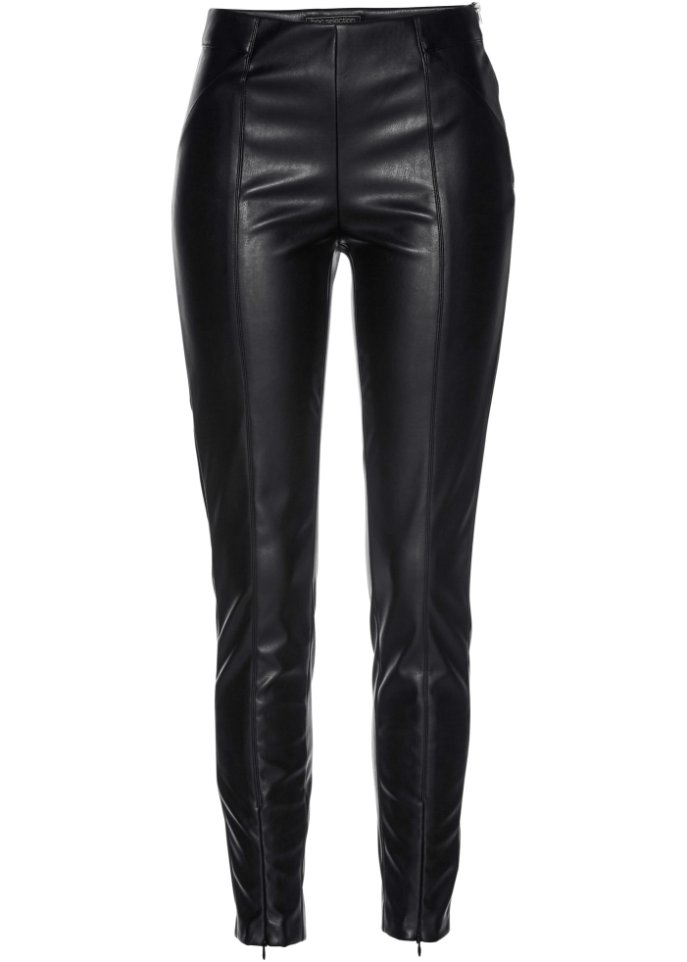 Lederimitat-Leggings