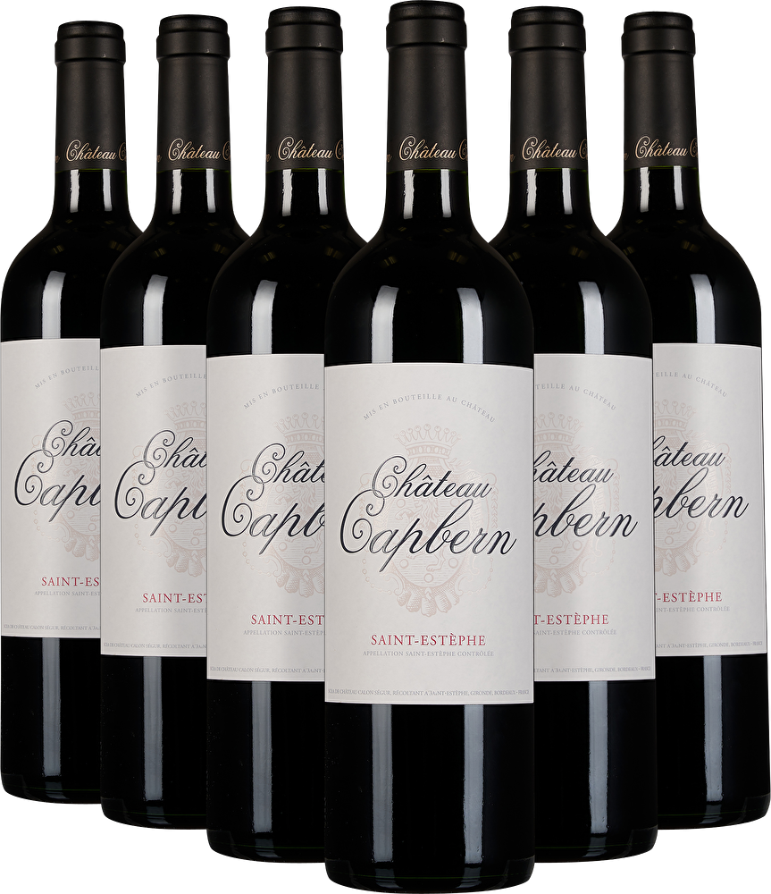 Château Capbern 6 Flaschen Château Capbern 2022 in Holzkiste