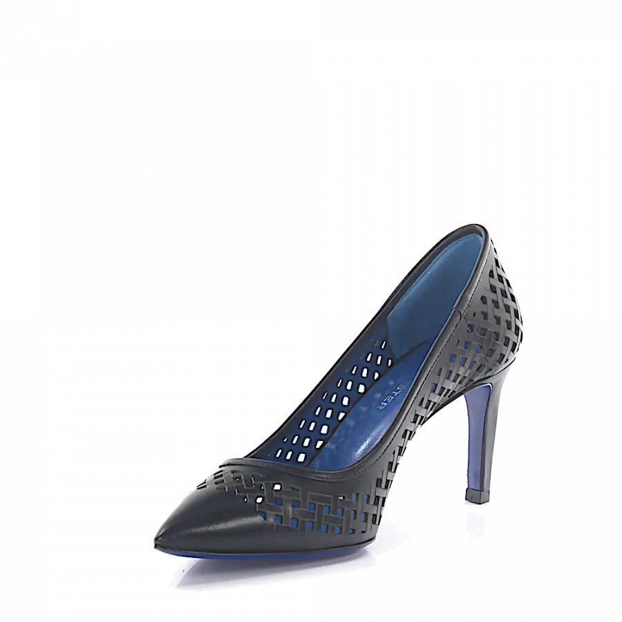 Budapester - High Heels Pumps 126 Kalbsleder - schwarz