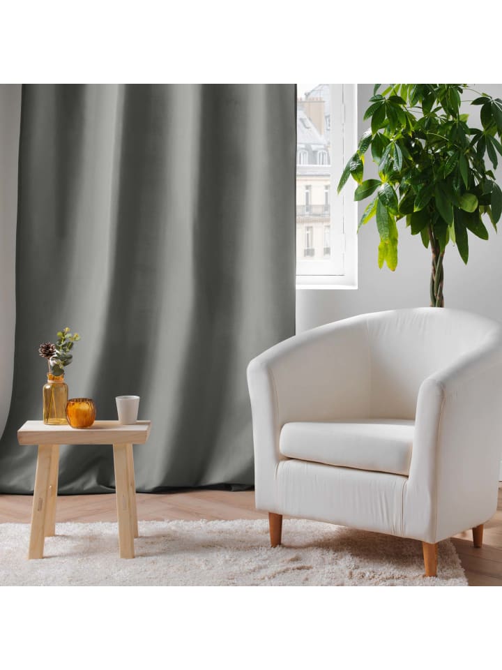 Douceur d’Intérieur Thermovorhang in grau günstig kaufen onesize