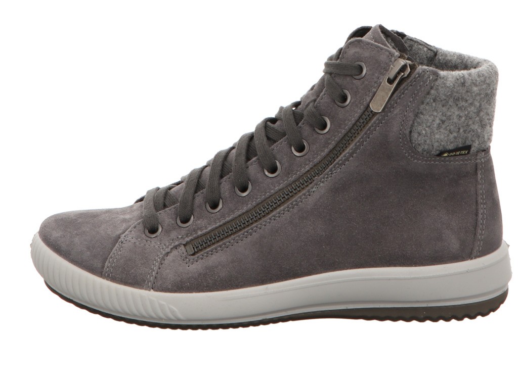 SUPERFIT Klassische Sandalen grau Stiefelette Leder - TANARO 5.0