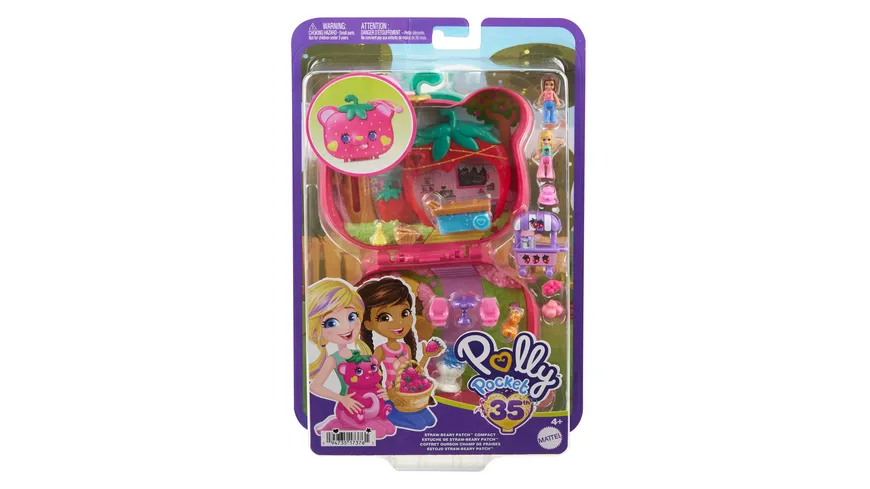 Polly Pocket Straw-Beary Patch