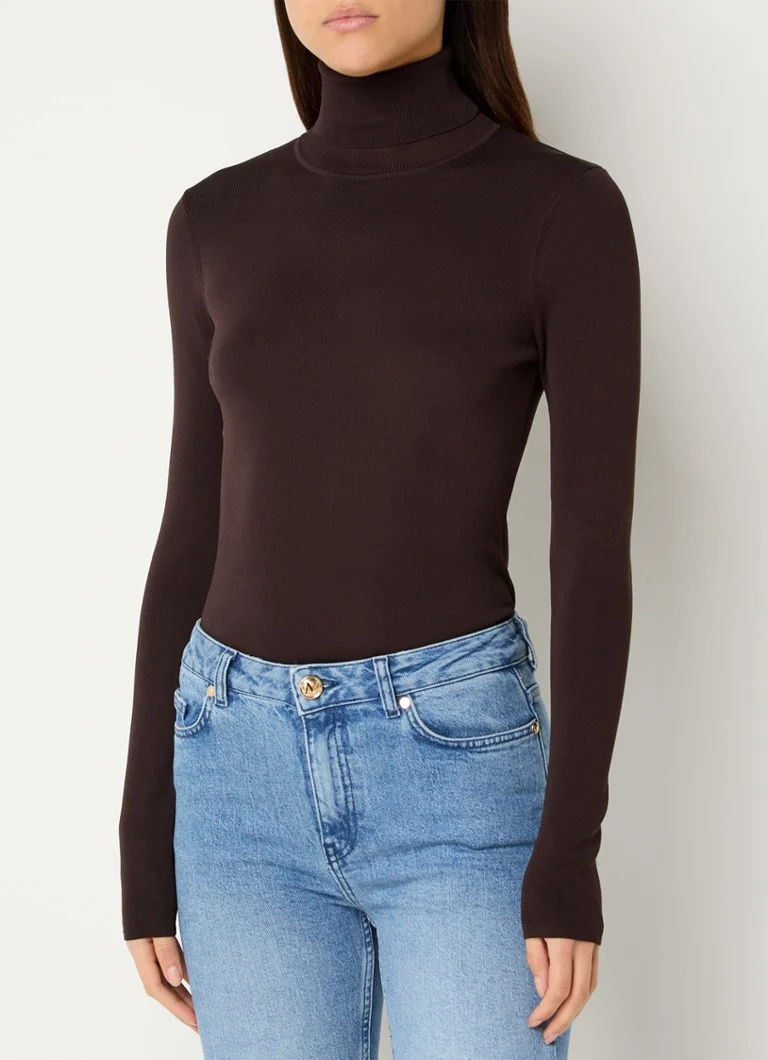 NIKKIE Jolie turtleneck long-sleeved shirt