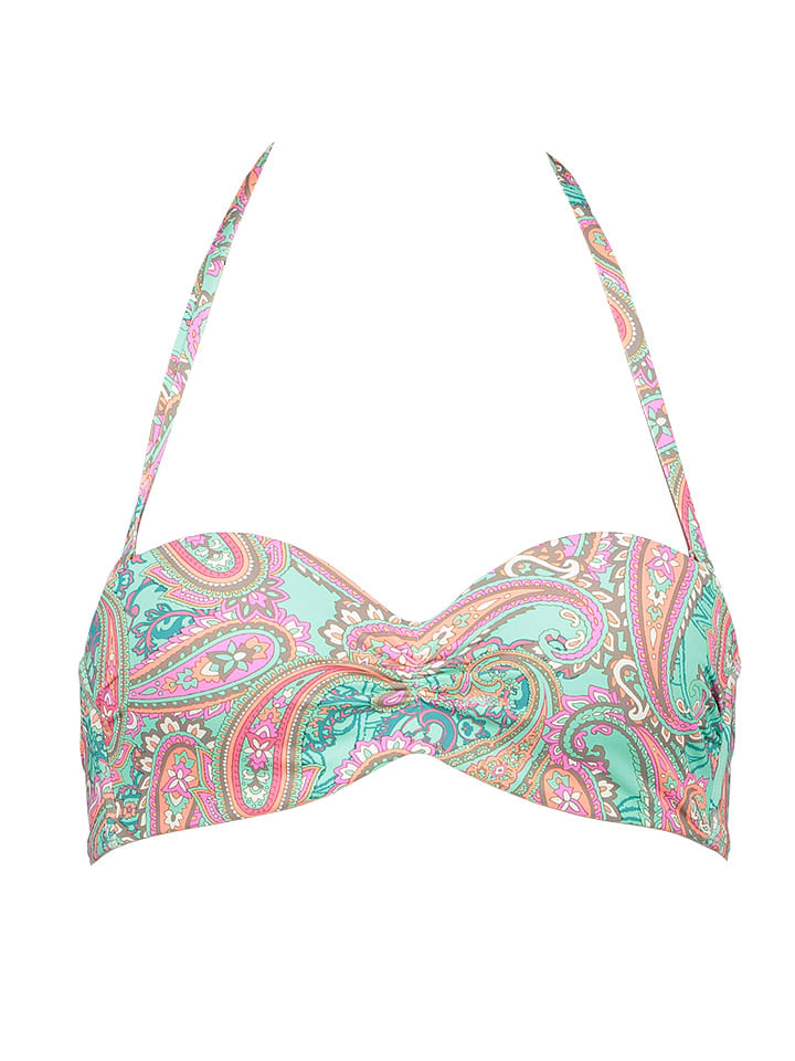 Venice Bikini-Oberteil in Mint/ Pink günstig kaufen