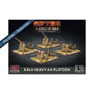 8.8cm Heavy AA Platoon (x4 Plastic)