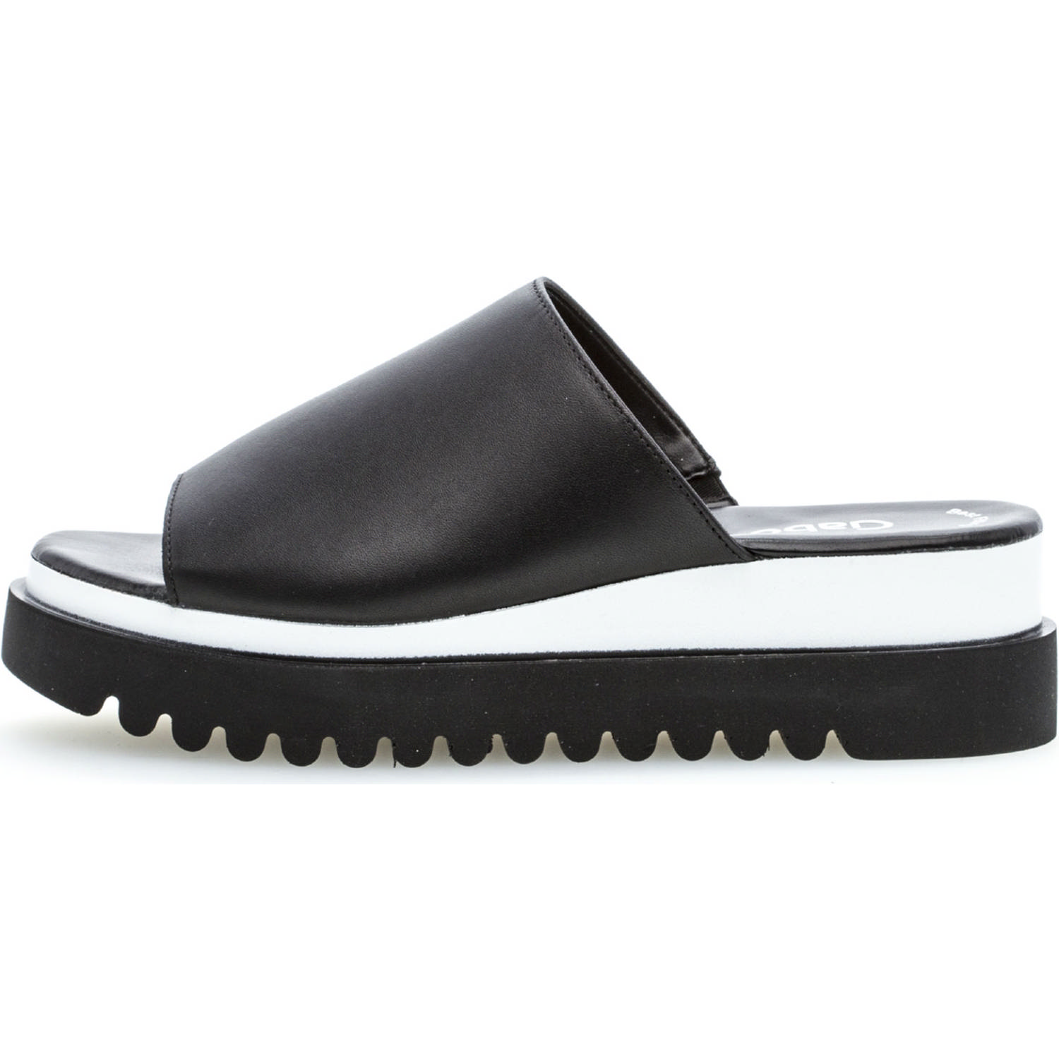Gabor 84.613, Pantoletten, Damen, Schwarz