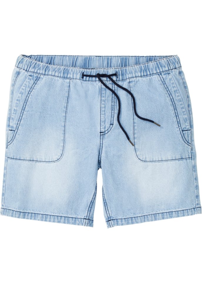 Schlupf-Jeans-Shorts, Loose Fit