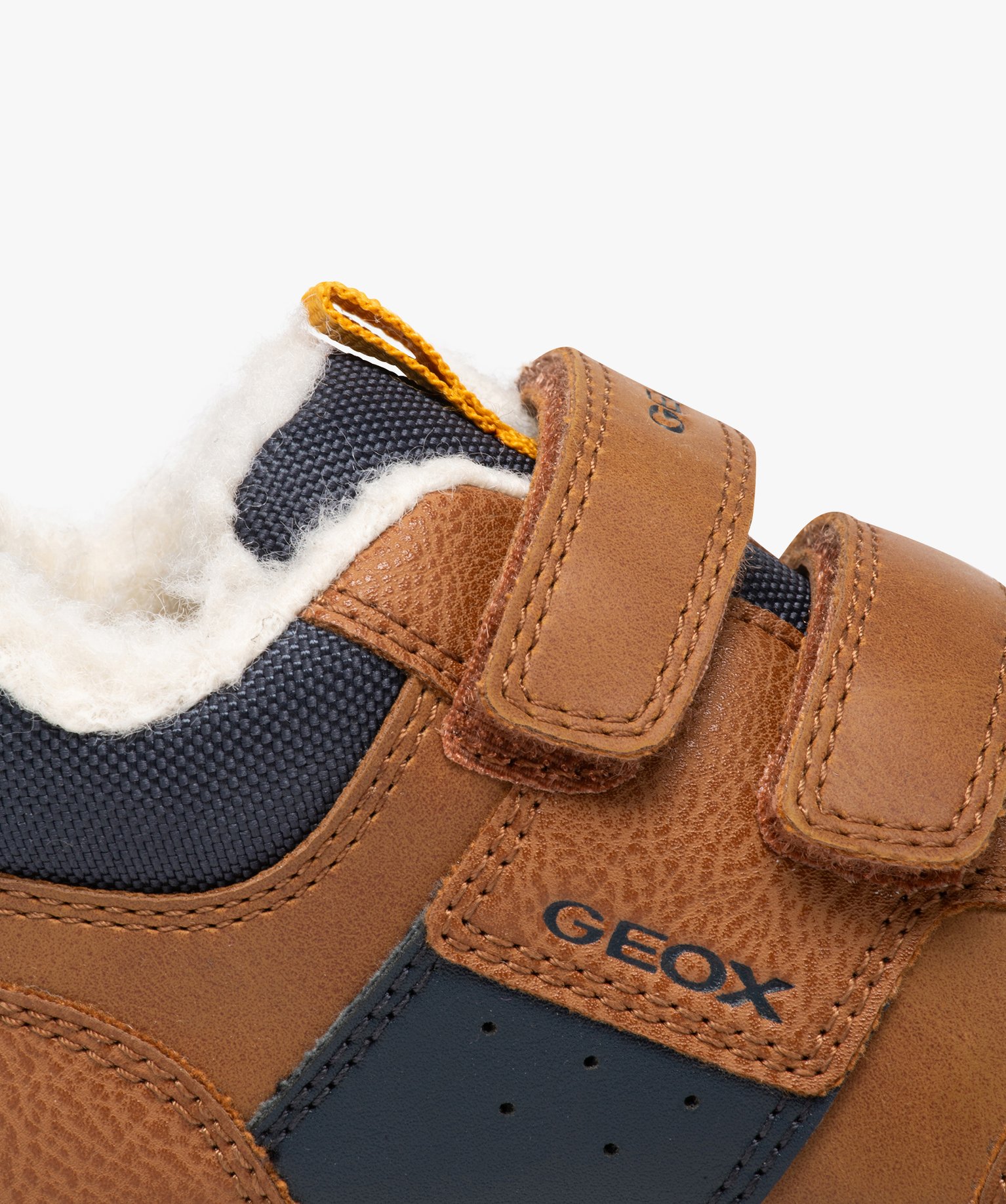 Chaussures premiers bébé Garçon fourrées sherpa à doubl... camel | GEMO