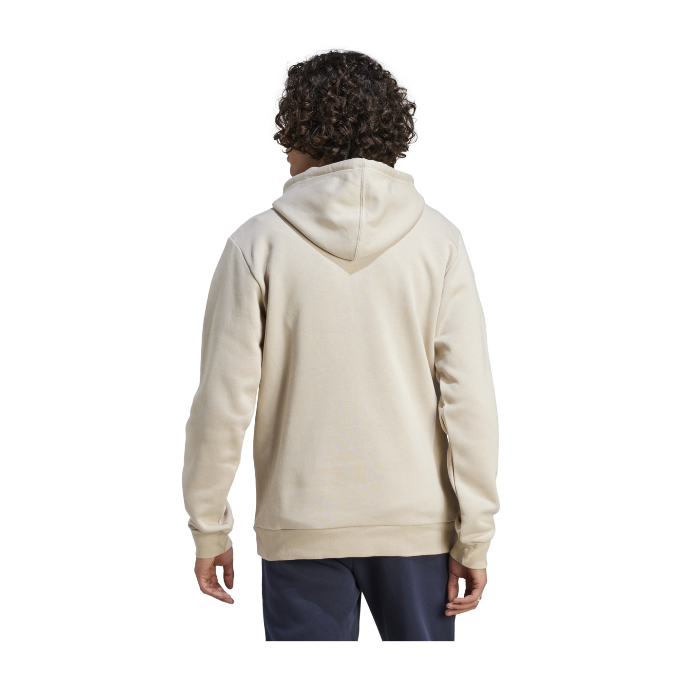 adidas Essentials Fleece Hoody Beige