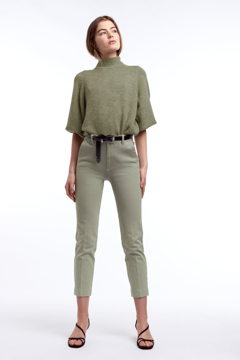 Lo cotton stretch trousers