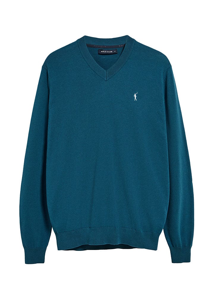 Polo Club Pullover in Blau günstig kaufen