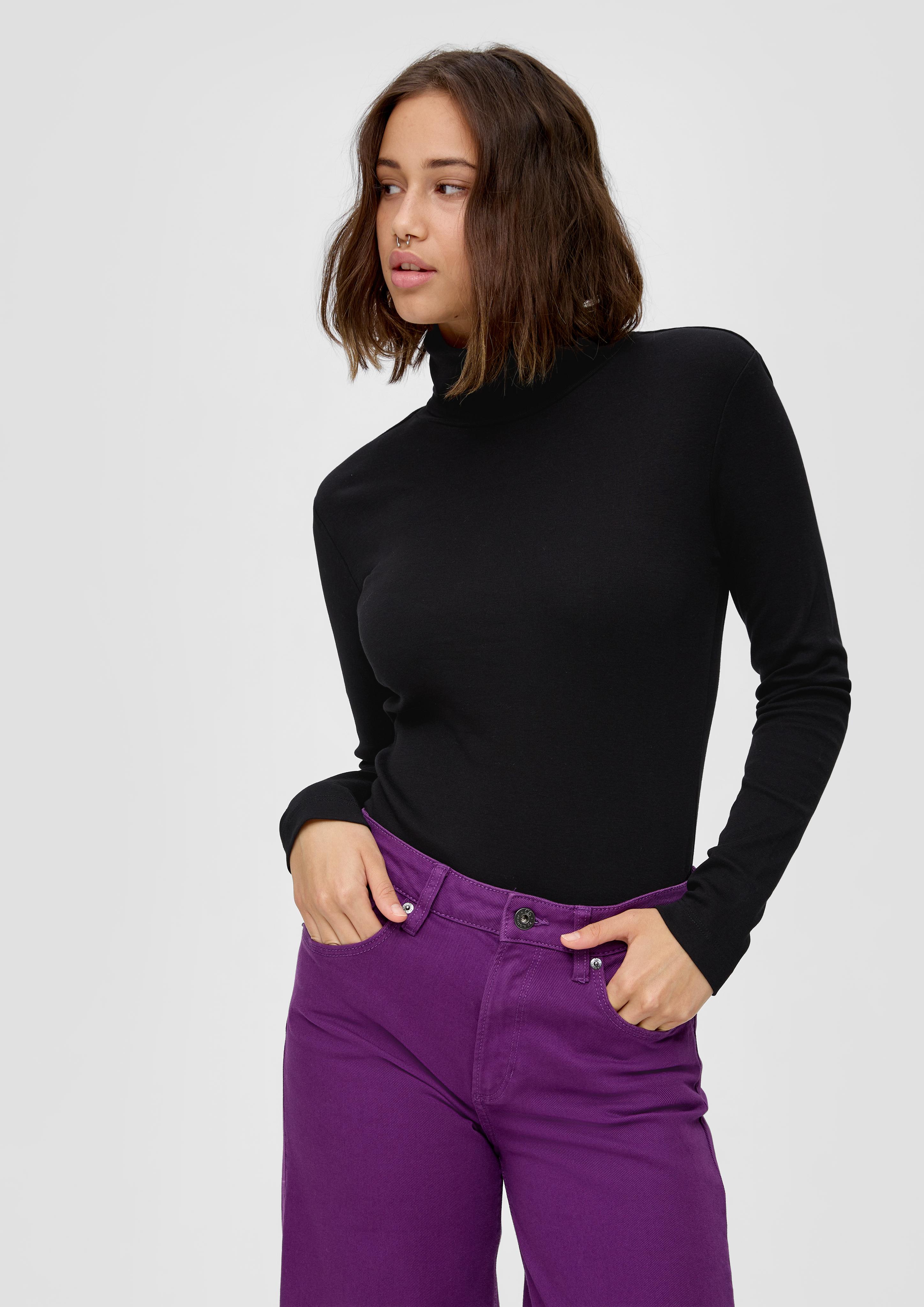 Longsleeve mit Turtleneck  2133440-9999