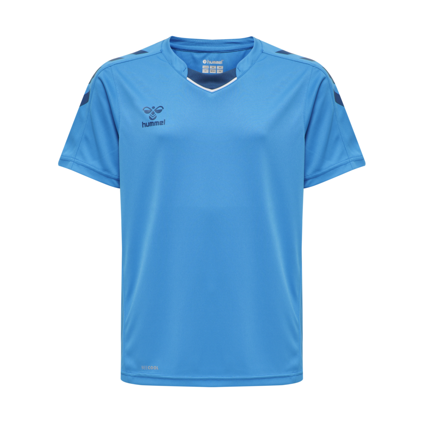 Hummel hmlCORE XK Poly Trikot Kids Blau F8729