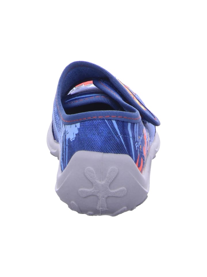 Fischer Markenschuh Hausschuh in blau günstig kaufen
